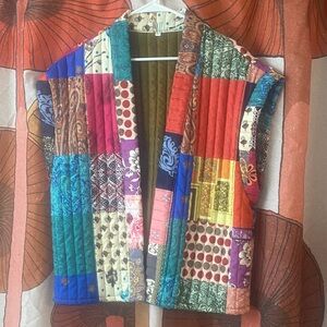 Patchwork Quilted Vest